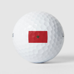 Morocco Flag Golf Balls