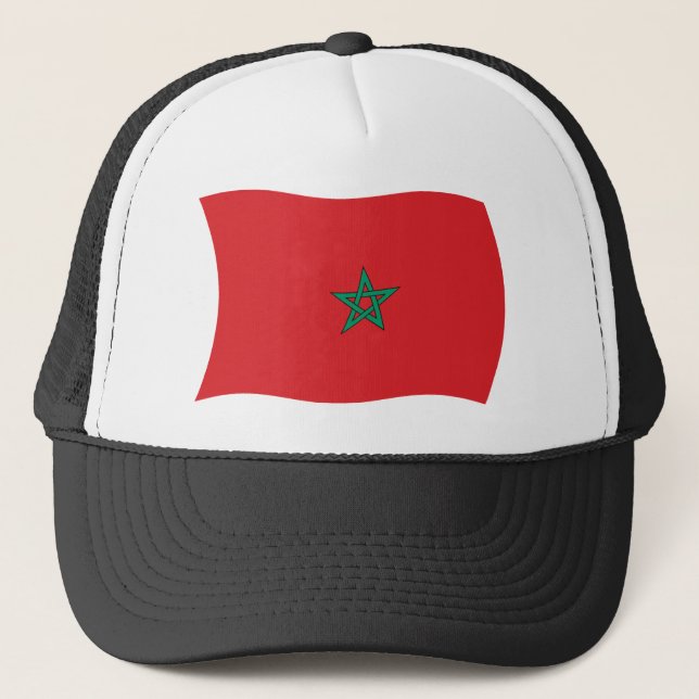 Morocco Flag Hat (Front)