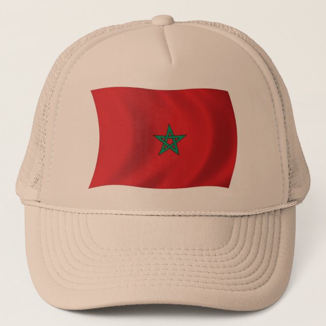Morocco Flag Hat (Front)