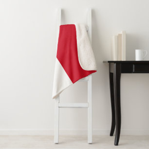 Morocco Flag Sherpa Blanket