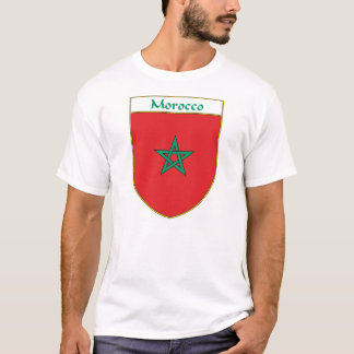 Morocco flag Shield T-Shirt