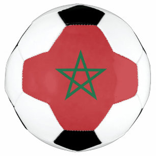 Morocco Flag Soccer Ball