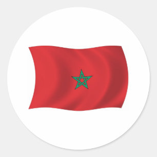 Morocco Flag Sticker