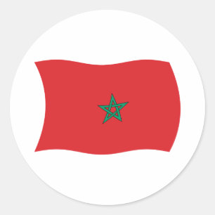 Morocco Flag Sticker