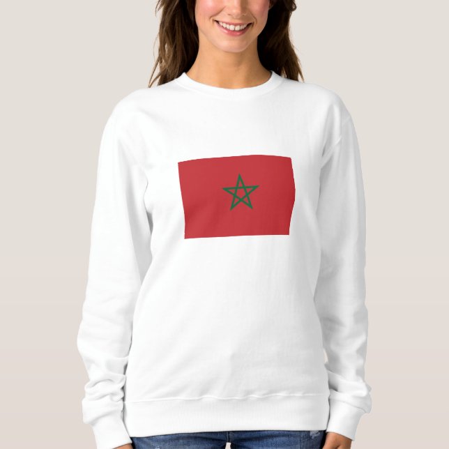 Morocco Flag Sweatshirt (Front)