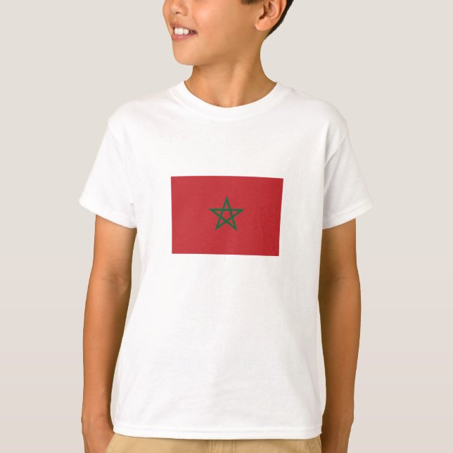 Morocco Flag T-Shirt (Front)