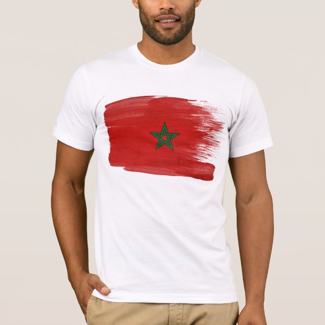 Morocco Flag T-Shirt (Front)