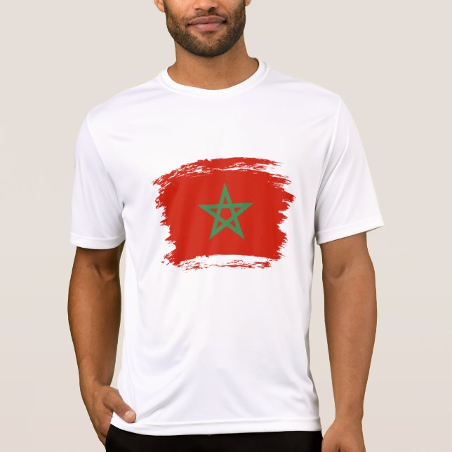 Morocco flag T-Shirt (Front)