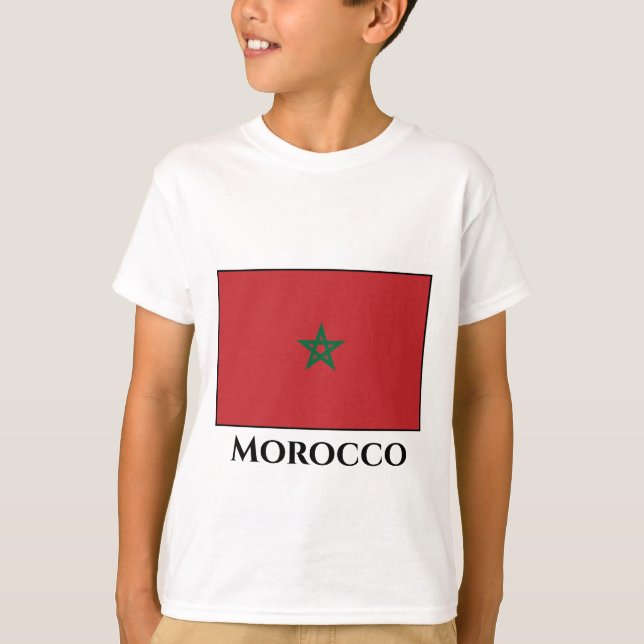 Morocco Flag T-Shirt (Front)