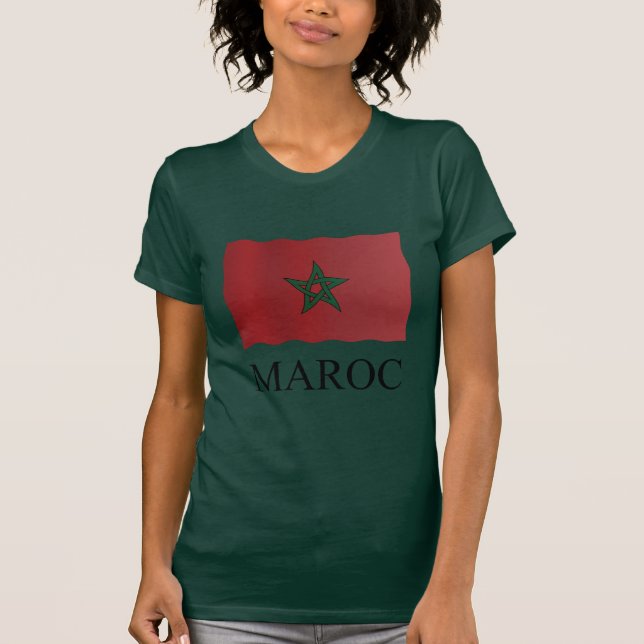 Morocco flag T-Shirt (Front)