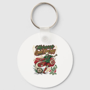 Morocco Goal Energy Skeleton Striker Nations Creat Key Ring