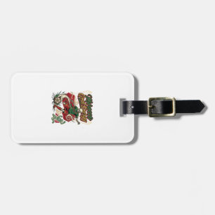 Morocco Goal Energy Skeleton Striker Nations Creat Luggage Tag