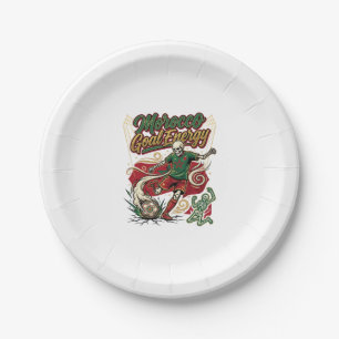Morocco Goal Energy Skeleton Striker Nations Creat Paper Plate
