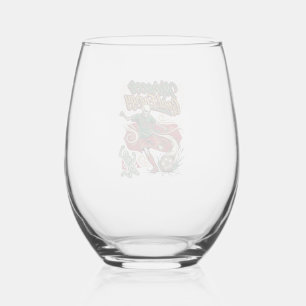 Morocco Goal Energy Skeleton Striker Nations Creat Stemless Wine Glass