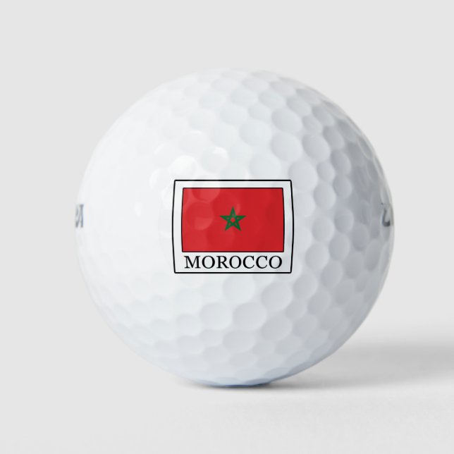 Morocco Golf Balls (Front)