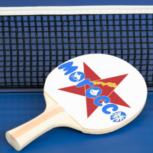 Morocco; heritage to cherish with pride ping pong paddle