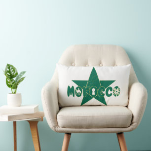 Morocco is a heritage worthy of pride lumbar cushion