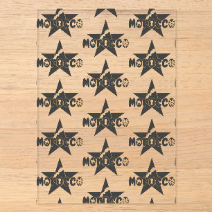 Morocco is home, history, and heart acrylic invitations