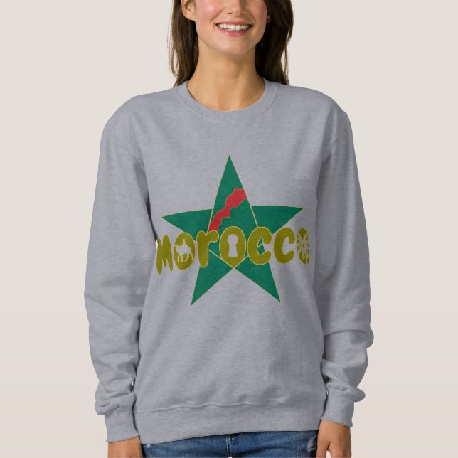 Morocco is identity, passed down with pride sweatshirt (Front)