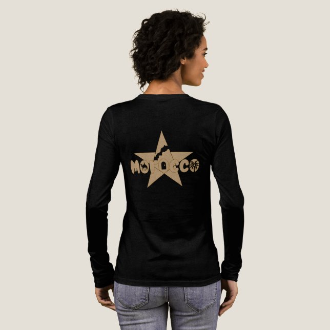 Morocco is more than a country; it's our pride Tri-Blend shirt (Full Back)