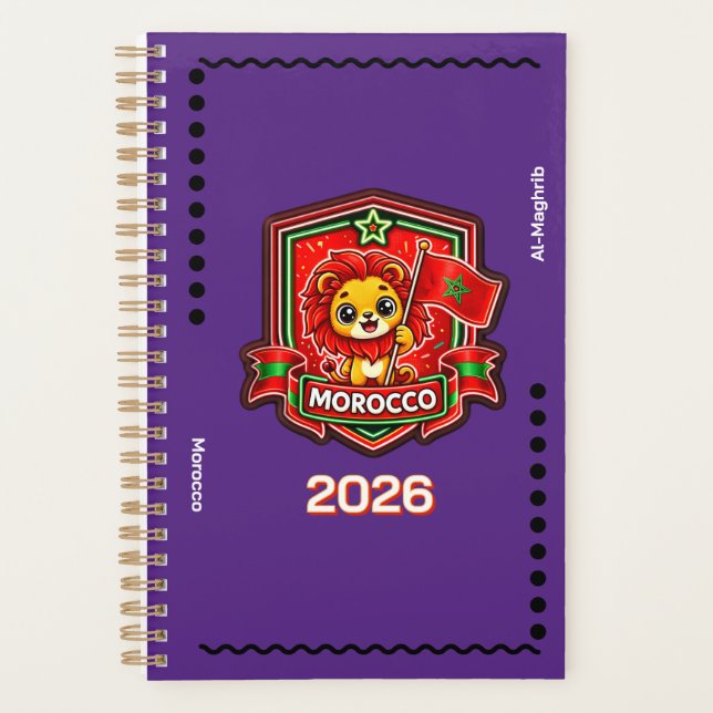 Morocco Kids Planner (Front)