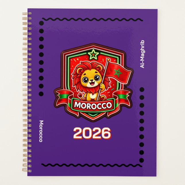 Morocco Kids Planner (Front)