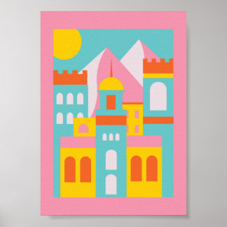 Morocco kids room  poster