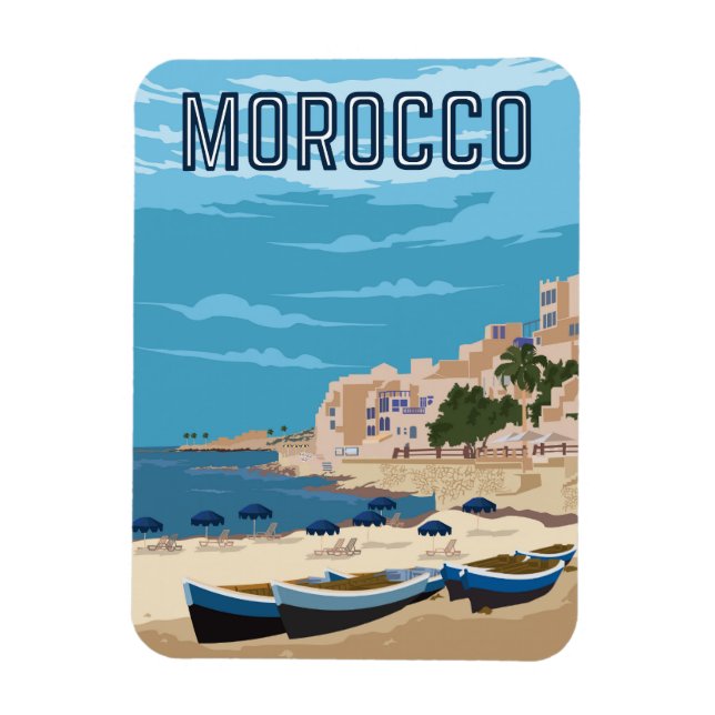  Morocco landscape Magnet (Vertical)