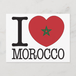 Morocco Love v2 Postcard