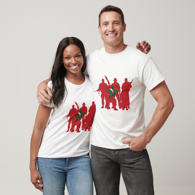 Morocco Military Units T-Shirt (Unisex)