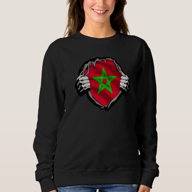 Morocco Moroccan  2 Sweatshirt (Front)
