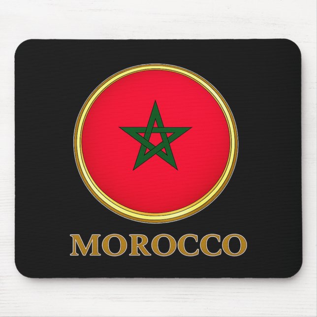 Morocco - Moroccan Flag Mouse Pad (Front)
