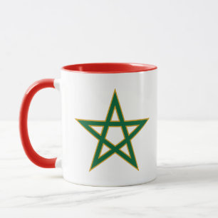 Morocco Moroccan Flag Soccer Football Lover Mug