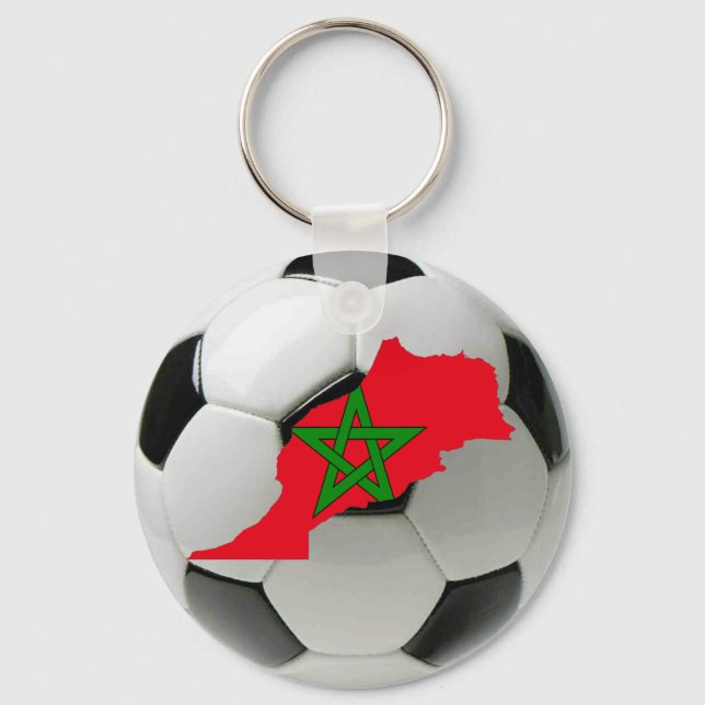 Morocco national team key ring (Front)