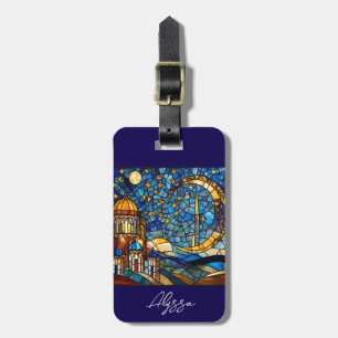 Morocco Night Sky Custom  Luggage Tag