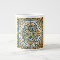 Morocco ornaments ,Texture Speciality Mug
