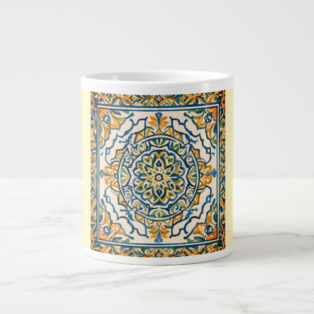 Morocco ornaments ,Texture Speciality Mug (Front)