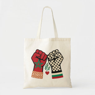 Morocco Palestine Tote Bag