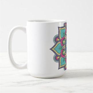Morocco pattern design arabic latte mug