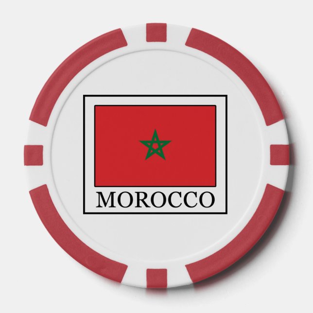 Morocco Poker Chips (Front)
