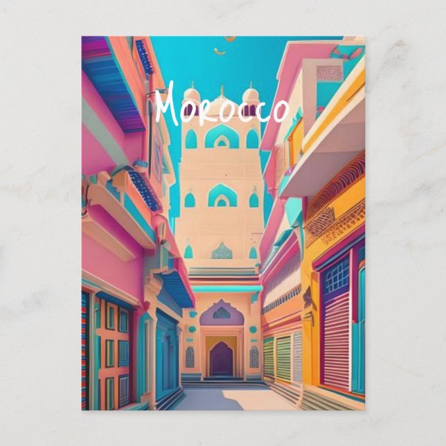 Morocco Postcard (Front)