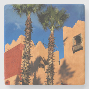 Morocco Resort Exterior Stone Coaster