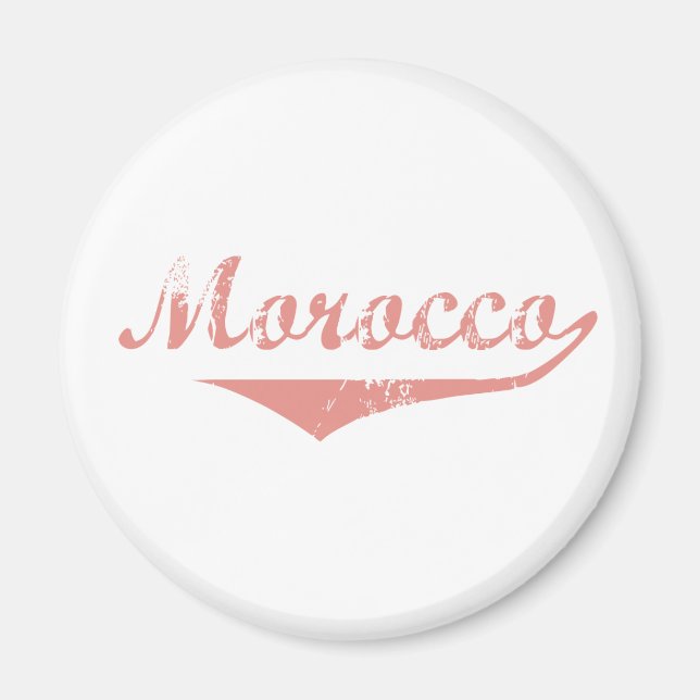 Morocco Revolution Style Magnet (Front)