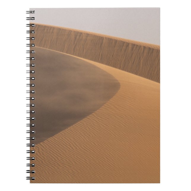 Morocco, Sand Dunes, Draa Valley Spiral Notebook (Front)
