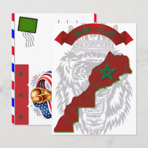 Morocco Soccer 2026: Atlas Lions Ready for Glory Holiday Postcard