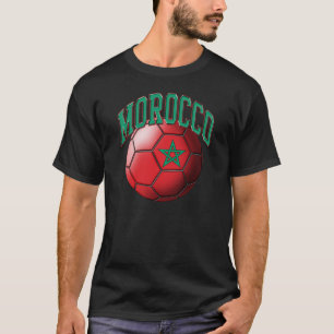 Morocco Soccer Ball T-Shirt