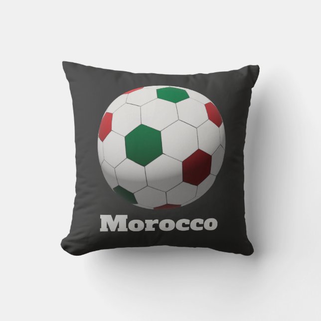 Morocco Soccer Cushion (Front)