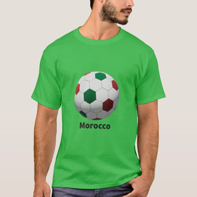 Morocco Soccer T-Shirt (Front)