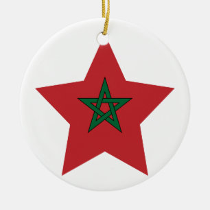 Morocco Star Ceramic Tree Decoration