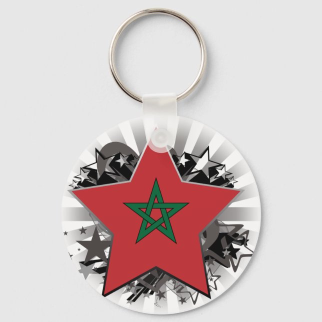 Morocco Star Key Ring (Front)